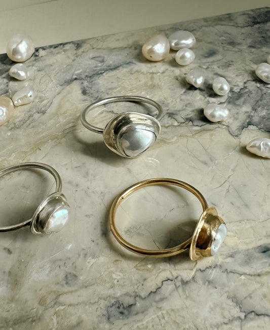 14k Pool Ring