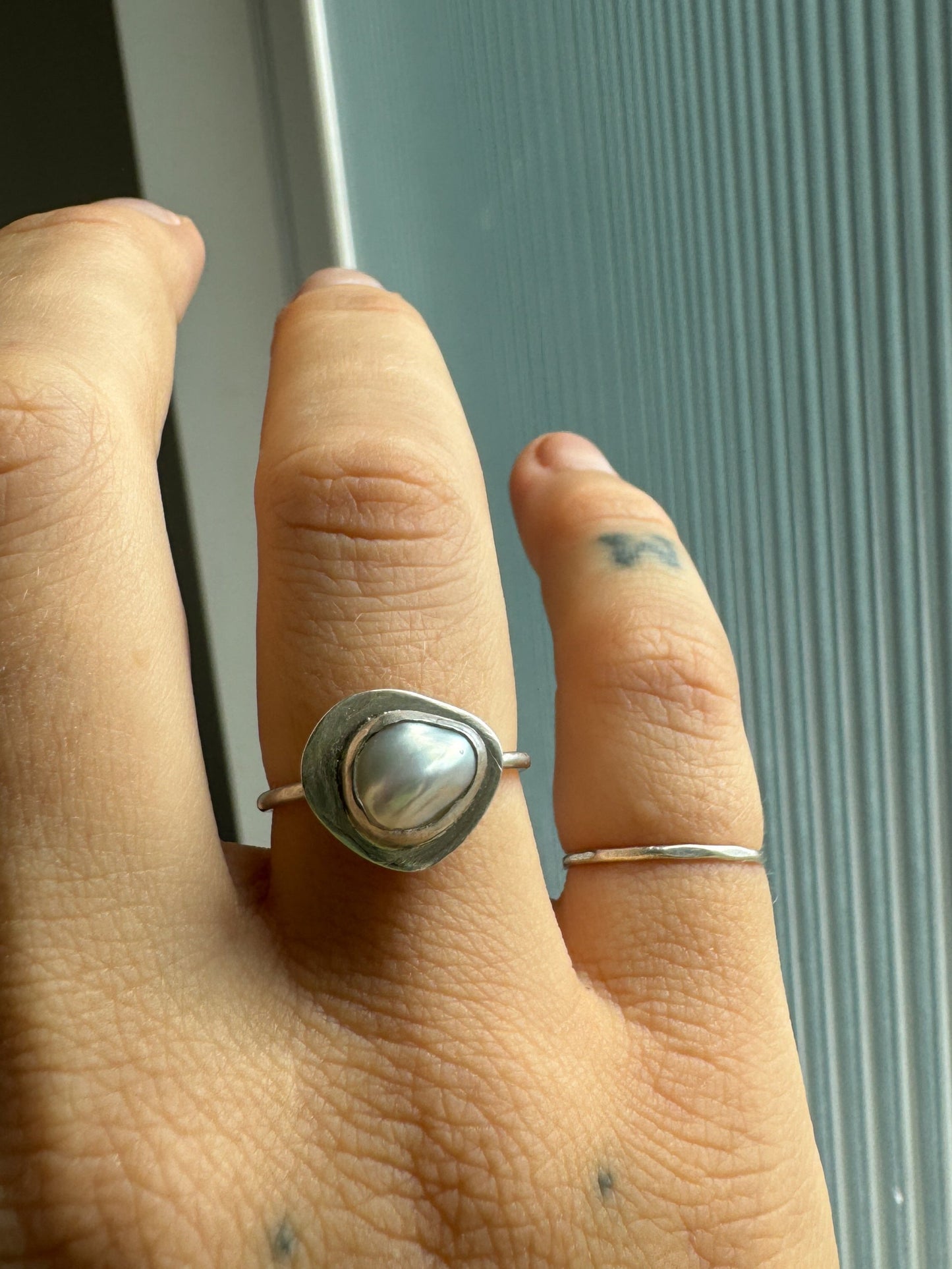 Mixed Metal Pool Ring