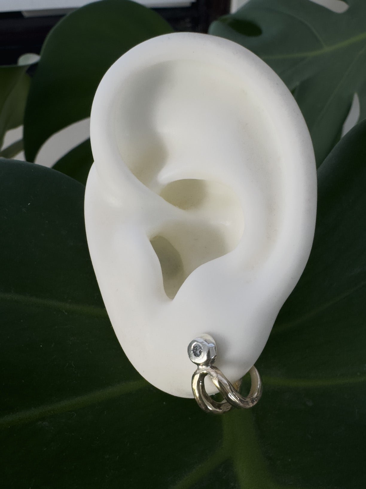 Moxie Studs with Natural Diamonds