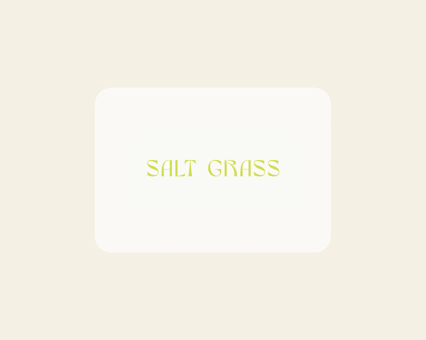 Salt Grass Gift Card
