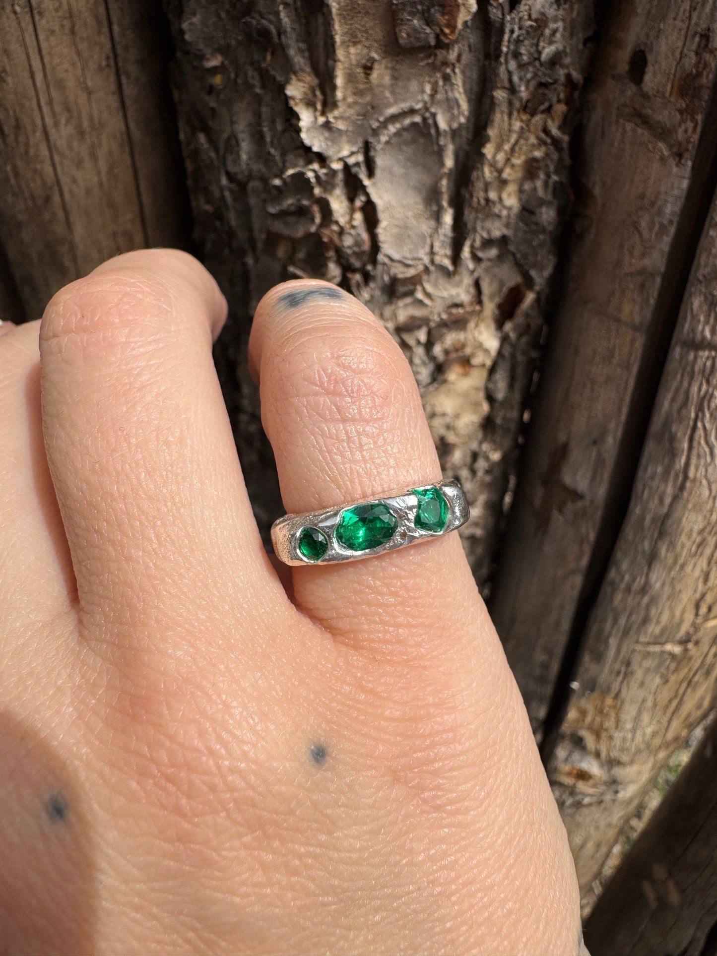 Relic of Three in Emerald
